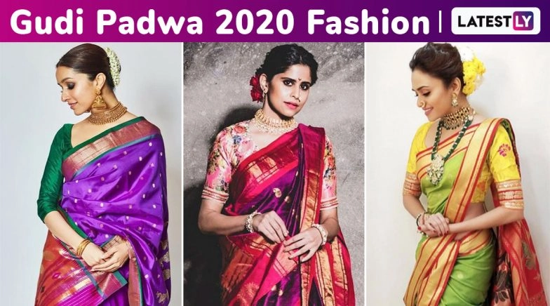 Gudi Padwa 2020 Fashion: Shraddha Kapoor, Amruta Khanvilkar and Sai Tamhankar's Festive Saree Styles
