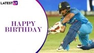 Kedar Jadhav Birhday Special: A Look at Some Remarkable Performances by Indian All-Rounder