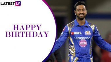 Happy Birthday Krunal Pandya: A Look at Some Brilliant Performances by Mumbai Indians' All-Rounder