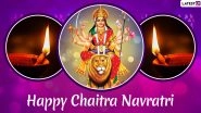 Chaitra Navratri 2020 Wishes: WhatsApp Stickers, Facebook Greetings, GIF Images, SMS and Messages to Send on the Hindu Festival