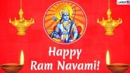 Happy Ram Navami 2020 Wishes: WhatsApp Stickers, Lord Rama GIF Images, Facebook Photos and Messages to Send Greetings For The Hindu Festival