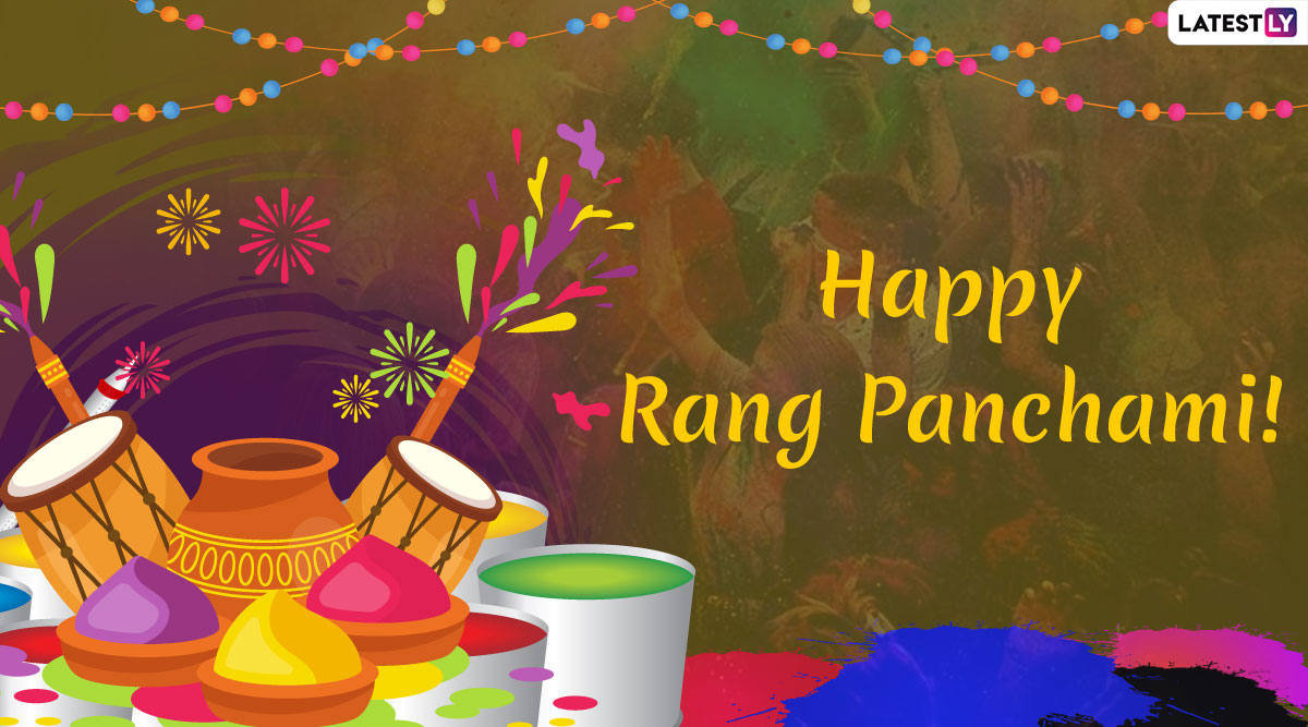 Happy Rang Panchami 2020 Hindi Wishes: Greeting, WhatsApp Messages ...