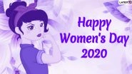 Women's Day Images and HD Wallpapers For Free Download Online: Wish Happy International Women's Day 2020 With WhatsApp Stickers, Facebook GIF Greetings and Messages
