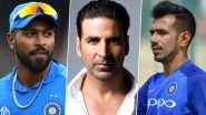 Hardik Pandya, Yuzvendra Chahal, Pragyan Ojha Heap Praises on Akshay Kumar for Donating INR 25 Crore to PM-CARES Relief Fund
