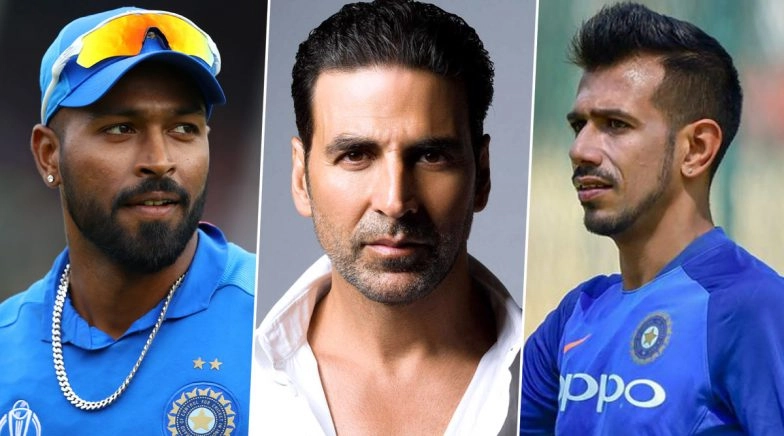 Hardik Pandya, Yuzvendra Chahal, Pragyan Ojha Heap Praises on Akshay Kumar