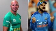 Herschelle Gibbs Participates in ICC&rsquo;s Isolation Game, To Go &lsquo;Toe to Toe in Gym&rsquo; With Virat Kohli