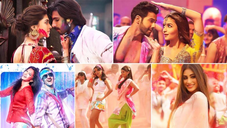 Holi Fashion 2020: Deepika Padukone, Mouni Roy, Priyanka Chopra, Alia Bhatt, Aishwarya Rai Bachchan, Ranveer Singh and Ranbir Kapoor Lend Us Some Sleek Style Vibes!