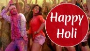 Holi 2020 Songs Playlist: Jai Jai Shivshankar, Balam Pichkari and Other Bollywood Tracks That You Can Play On Repeat! (Watch Videos)