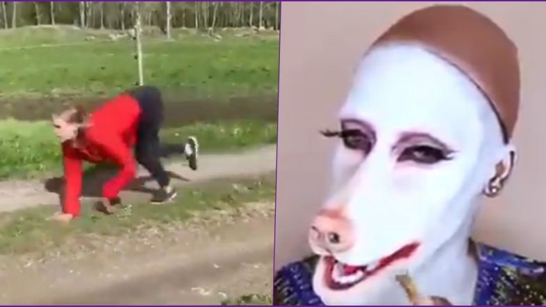 Old Video of Humans Pretending To be Dogs Surfaces Amid Coronavirus Outbreak, And It Is Made Viral By Happy Twitterati After WHO Informs Pets Cannot Spread COVID-19