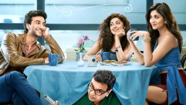 Hungama 2 New Poster: Paresh Rawal Hilariously Interrupts Shilpa Shetty, Meezaan Jaffery And Pranita Subhash's Coffee Time