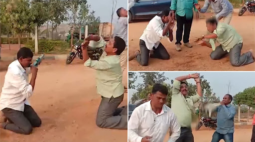 Telangana: Policemen Perform Snake Dance After Consuming Liquor in Hyderabad, Video Goes Viral