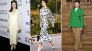Alexandra Daddario Birthday: From Polka Dotted Dresses to Blazers, the American Actress' Style is Chic Yet Fun! (View Pics)