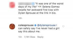 Cole Sprouse trolls Dylan