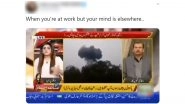 Pakistani News Anchor Says Pilot Could Have 'Ejaculated' Instead of 'Ejected' TWICE on Camera While Reading F-16 Crash Report! Viral Video Becomes Butt of All Jokes on Twitter