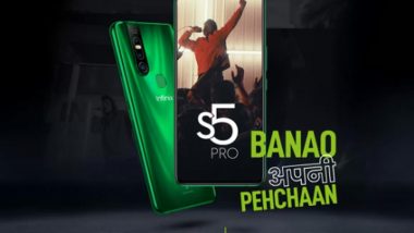 Infinix S5 Pro With A 16MP Pop-up Selfie Camera Launched in India For Rs 9,999; Check Features, Variants & Specifications