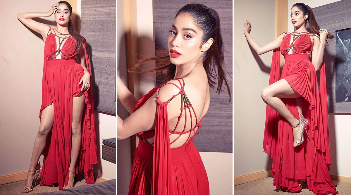 Janhvi Kapoor Birthday Special - Red Moments (2)