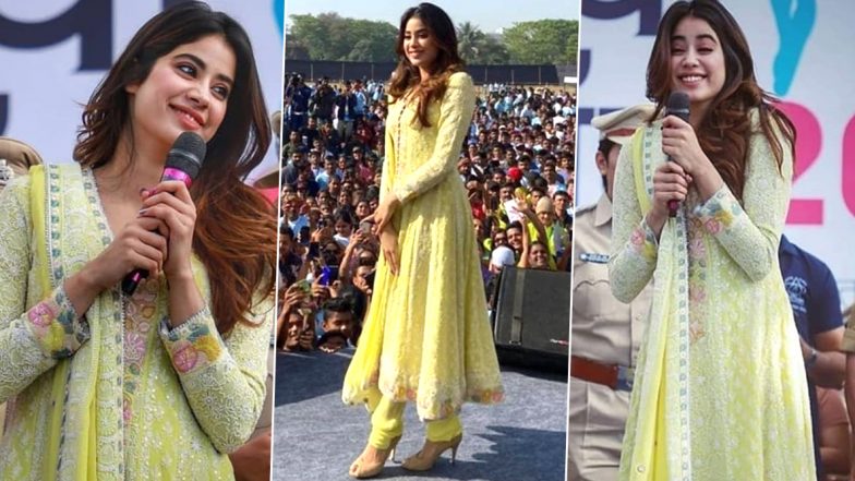 Janhvi Kapoor Shows Why Strokes Of Sunshine Yellow Will Always Make You Smile!&nbsp;
