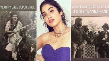 Janhvi Kapoor Shares Throwback Pictures Of Boney Kapoor And Sridevi And Our Favourite Is The One From Mr India