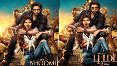 Bhoomi: Jayam Ravi and Nidhhi Agerwal Look Stylish in the New Poster; Teaser to Release on March 9 (View Pic)