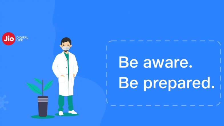 COVID-19 Symptom Checker: Reliance Jio Launches Self-Diagnostic Tool on MyJio App and Jio.com, Here’s How it Works