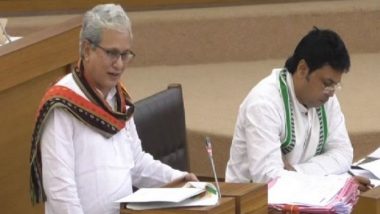 Tripura Budget 2020-21 Highlights: Deputy CM Jishnu Dev Varma Presents Rs 19,891 Crore 'Tax-Free' Budget