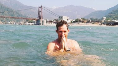 Former South African Cricketer Jonty Rhodes Takes a Dip in Holy Ganga River in Rishikesh (See Pic)