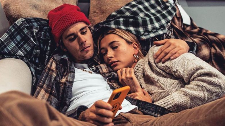 Justin Bieber Shares Hailey Baldwin’s Adorable Monochrome Pic with Their Puppy, Captions It ‘ My Family’