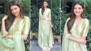 Kajal Aggarwal Is Sublime Chic in Pastel Green Raw Mango Creation That Looks Like a Must Have Summer Wardrobe Style!