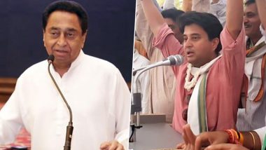 Madhya Pradesh Political Turmoil: Will Kamal Nath-Led Congress Government Survive The Jyotiraditya Scindia Storm? Here's How Numbers Stack Up in Assembly