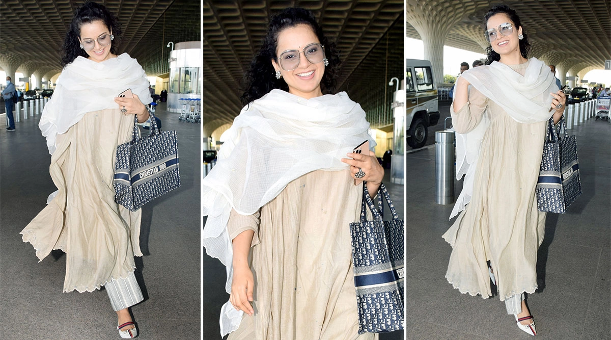 Kangana Ranaut Airport Look