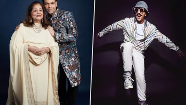 Karan Johar’s Mom Declares Sindhi As the Best Community During Her High-Tea Time, and Ranveer Singh's Reaction To It is Epic (Watch Video)