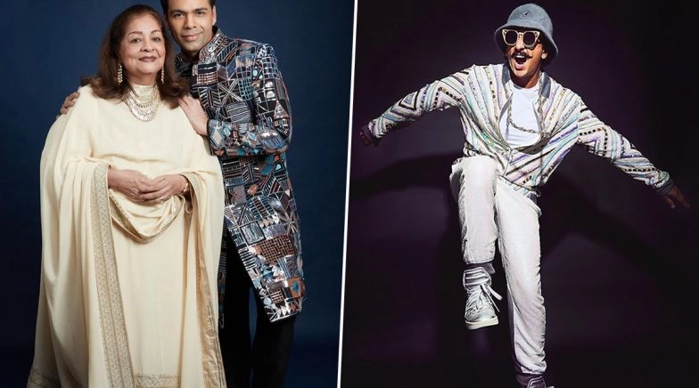 Ranveer Singh Is All Hearts For Karan Johar's Mom, Hiroo!