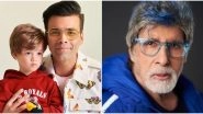 Karan Johar's Son Yash Thinks Amitabh Bachchan Can Take Away The Coronavirus Pandemic and Their Conversation is Adorable (Watch Video)