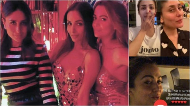 Kareena Kapoor Khan 'Social Distances' By Catching Up With Malaika, Amrita Arora Over Video Call! 