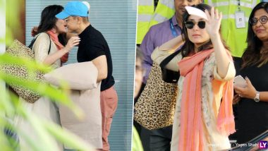 Aamir Khan and Kareena Kapoor Khan Leave For Laal Singh Chadha Shoot (View Pics)