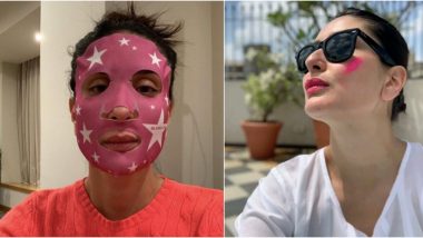 Kareena Kapoor Khan Flaunts Her Post Holi Beauty Regimen With a 'Starry' Mask in Her Latest Instagram Post (View Pic)