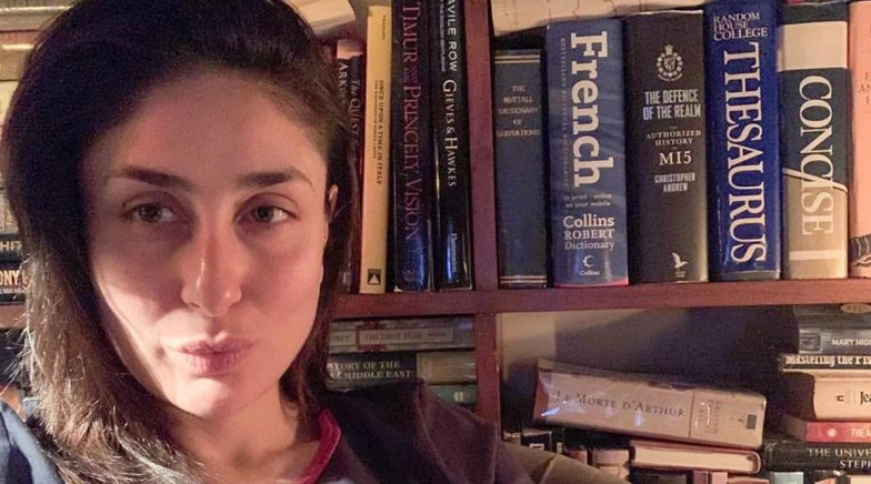 Kareena Shares Her French Taste While Sitting In Library, But It's Books!