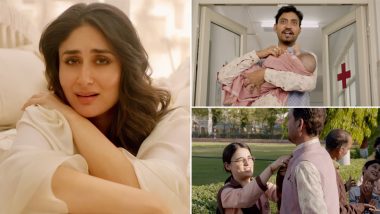 Angrezi Medium Song Laadki: A Soul-Stirring Melody Featuring Kareena Kapoor Khan, Irrfan Khan, Radhika Madan; Defining Relationship of Every Father-Daughter Duo (Watch Video)