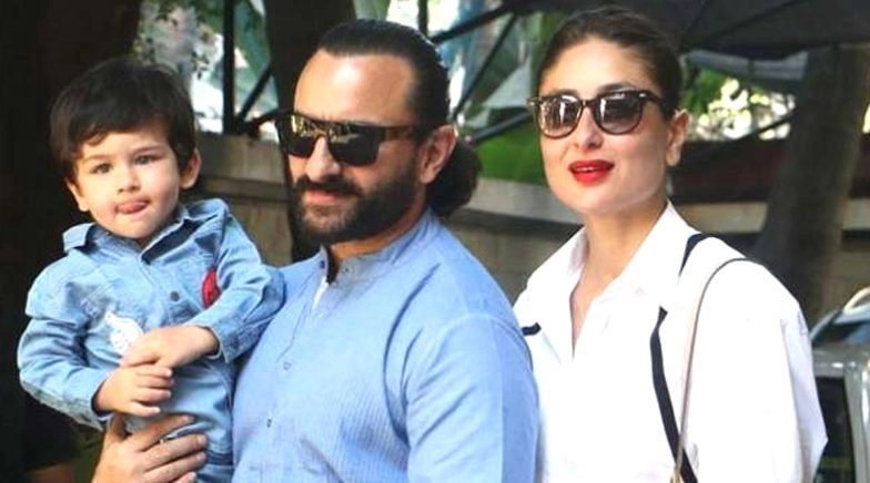 Kareena Shares a Candid Pic of Saif and Taimur in Bathrobes!