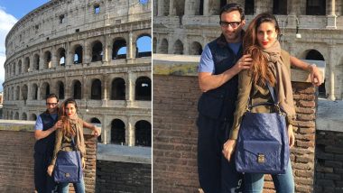 COVID-19 Outbreak: Kareena Kapoor Khan with Saif Ali Khan Extends Support to Italy (View Post)