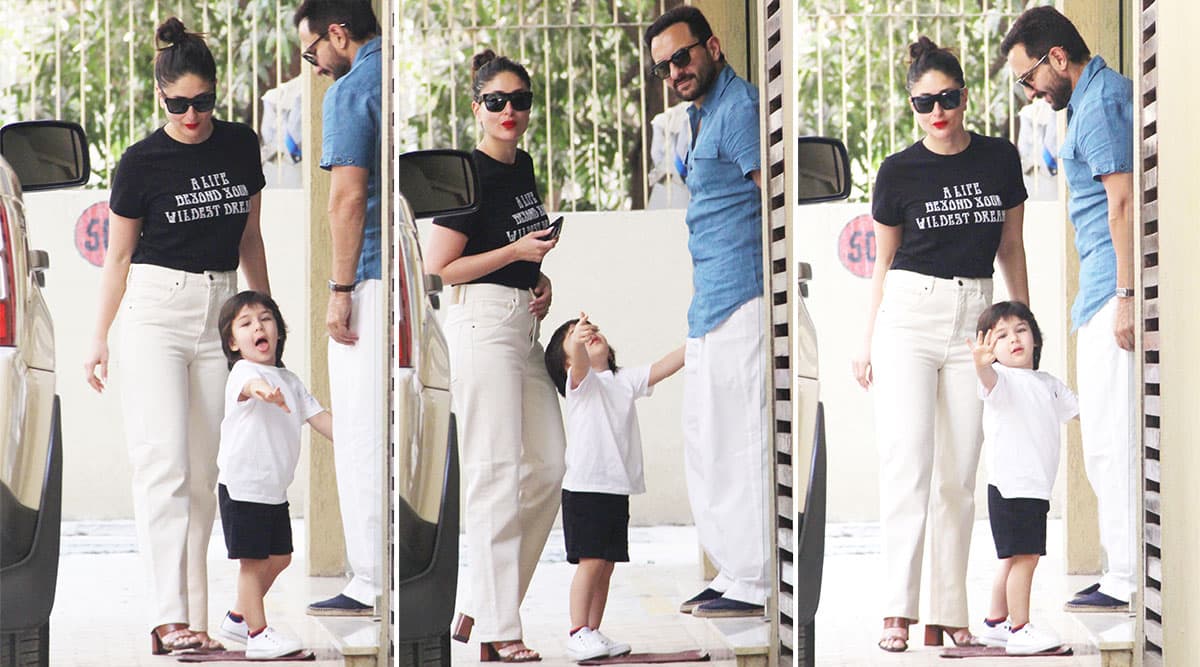 Kareena Kapoor Khan in Amiri wordy tee