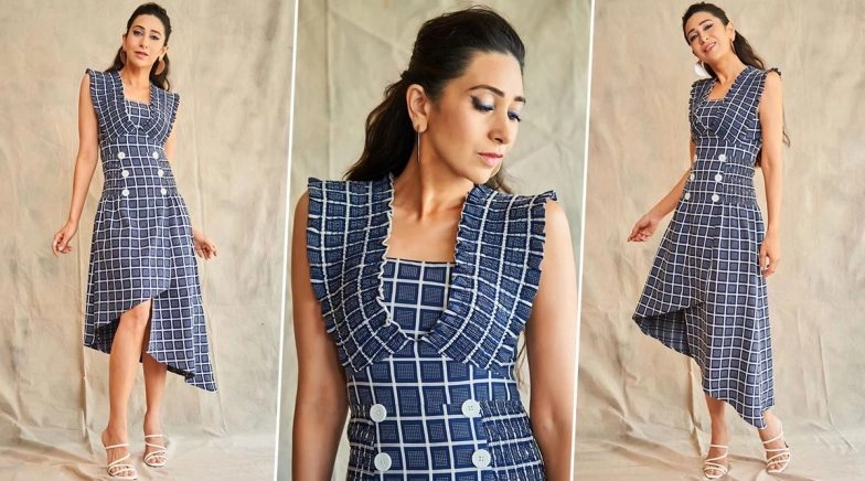 Karisma Kapoor Is All About Understated Elegance in This Checkered Dress for Mentalhood Promotions!