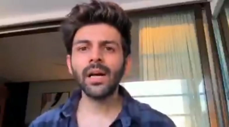 Kartik Aaryan Gets a Tight Slap from Sister Kritika in Funny Video