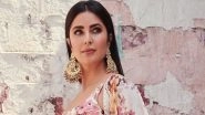 Katrina Kaif Laughs In A Floral Sabyasachi Ensemble and Soaks Up Some Sunshine for Sooryavanshi Promotions!