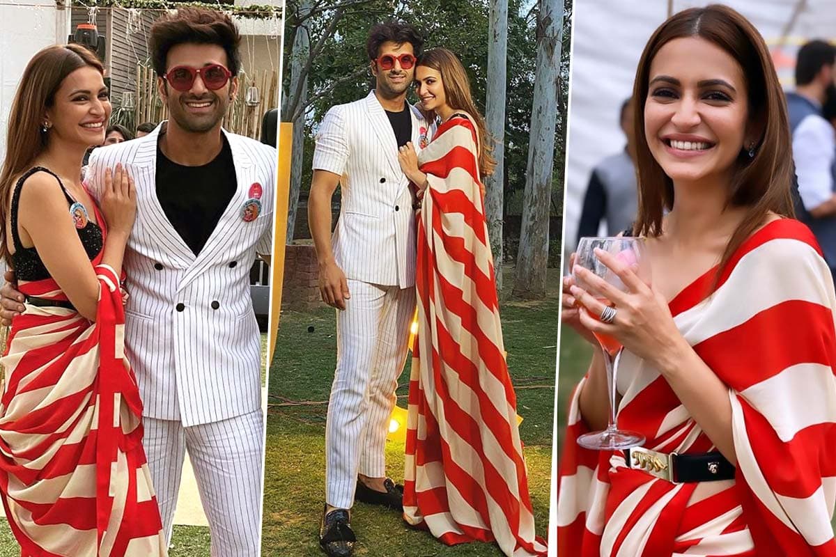 Kriti Kharbanda in Sabyasachi for wedding festivities in 2020