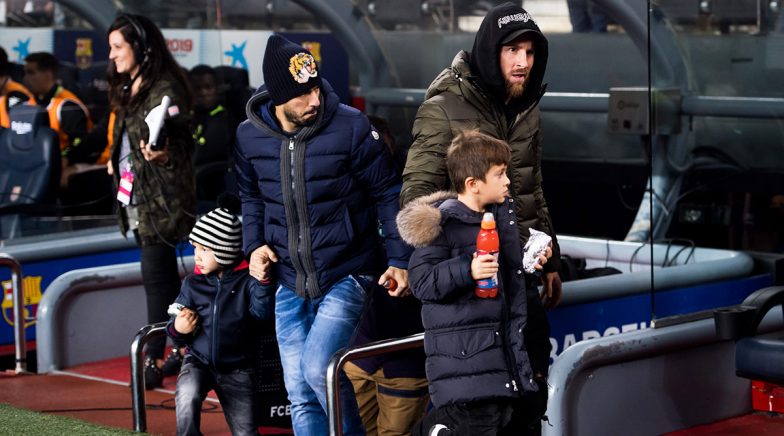 Lionel Messi and Luis Suarez’s Eldest Sons Play Together for Barcelona Under-8s (Watch Video)