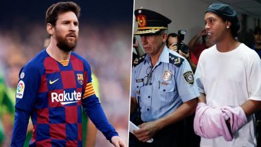 Lionel Messi Reportedly Ready ’To Spend Whopping Sum' to Bail Ronaldinho Out of Paraguay Prison