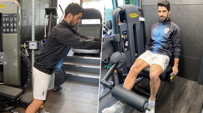 Luis Suarez Continues to Train From Home As He Edges Closer to Barcelona Return
