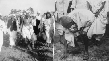 Dandi March: Know Date, History and Significance of The Salt March Led By Mahatma Gandhi That Began on March 12,1930 and Lasted For 24 Days
