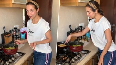 Malaika Arora Taps Her Passion, Cooks ‘Malabari Stew’ for the Family During Her Self-Quarantine Time (Watch Video)